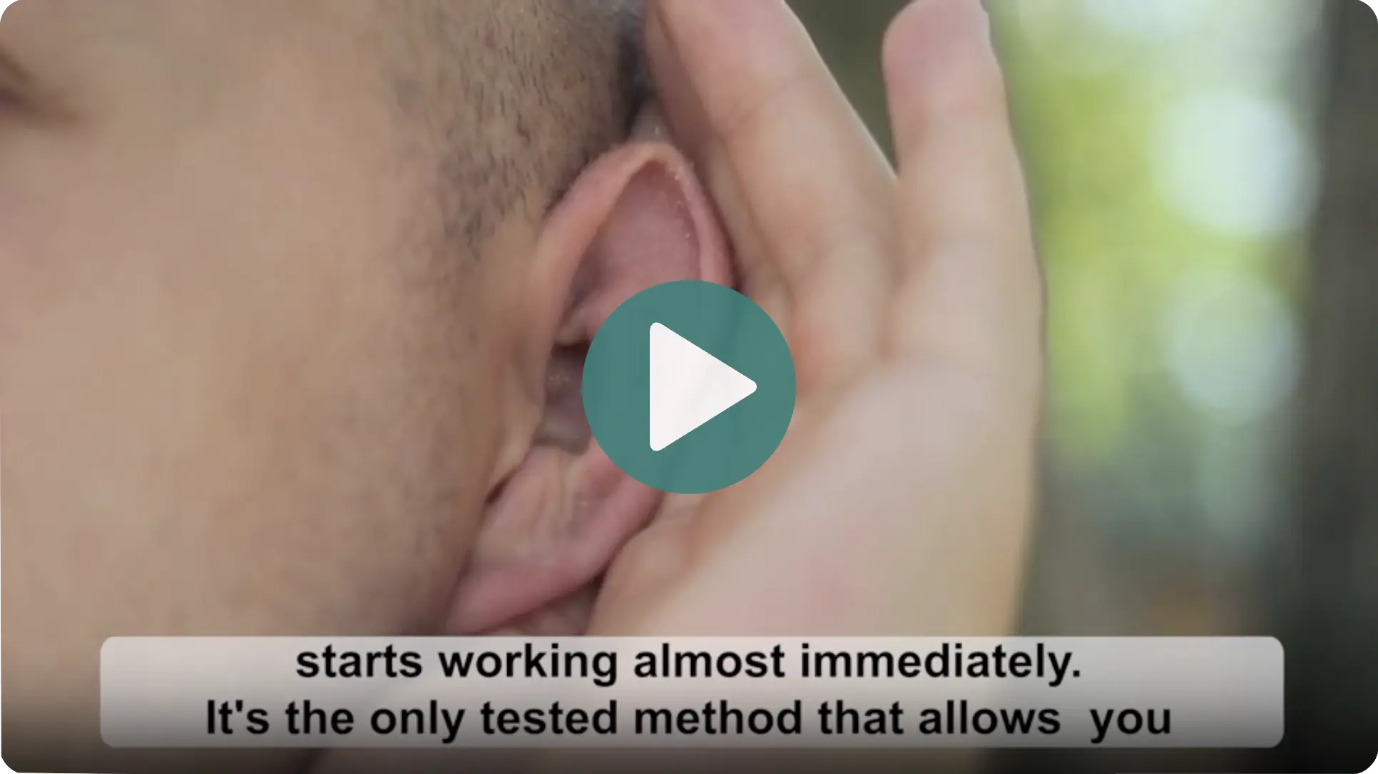 cure tinnitus at home